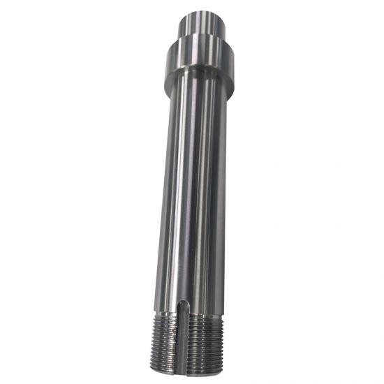 Custom Stainless Steel With Slotted Threaded Shaft Machining Part
